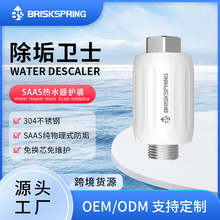 跨境智能马桶热水器前置阻垢器免换芯家用壁挂炉除垢净水过滤器