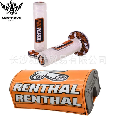 Motorcycle Handle Cover — handlebar cover - ren-orange-orange