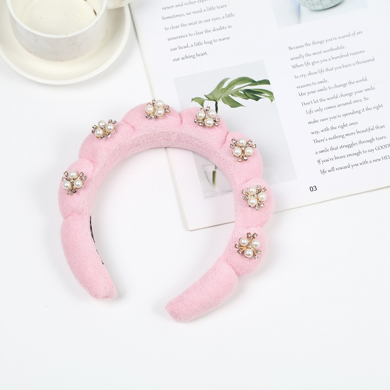 합금 트위스트 헤어 밴드 파우더 (17*17*4cm 58g)