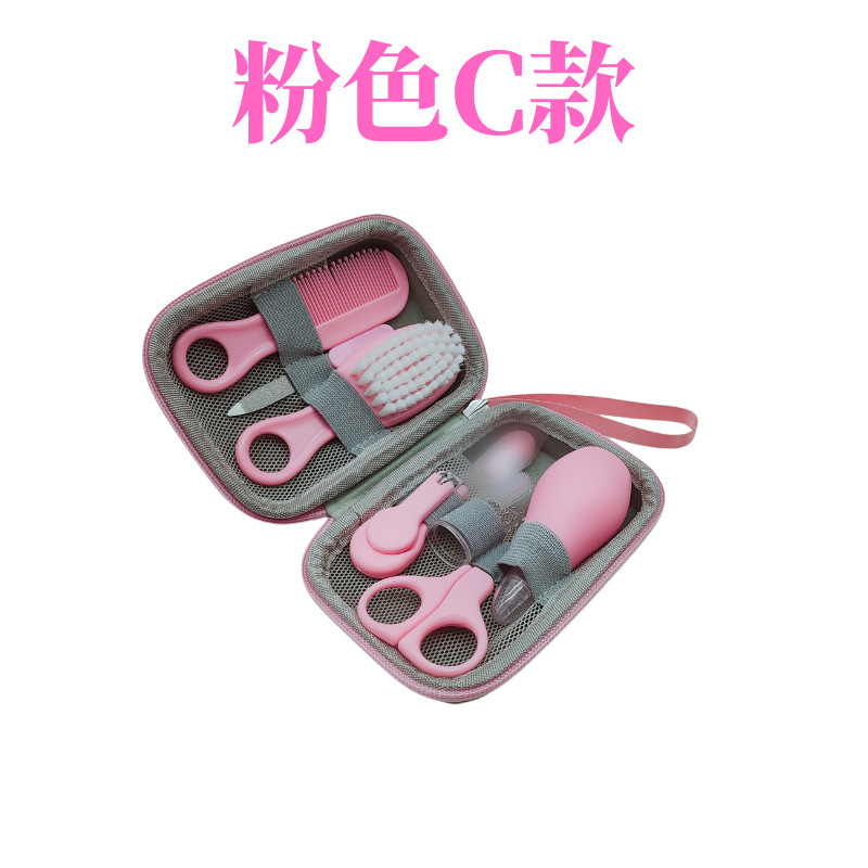 Set de cortaúñas para bebé, dispensador de medicamentos, aspirador nasal, set de cuidado para bebé, kit de cuidado, especial para recién nacidos