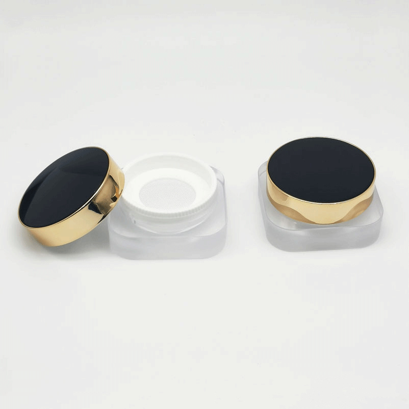 Square loose powder