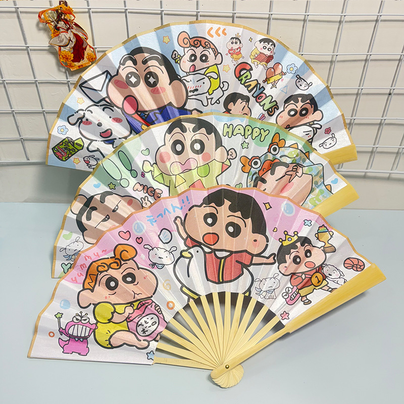 크레용신짱 8인치 부채 [단가]