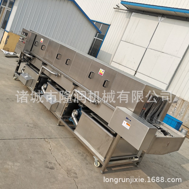 隆润机械塑料筐清洗机 全自动高压喷淋去油污洗筐机 清洗效果好