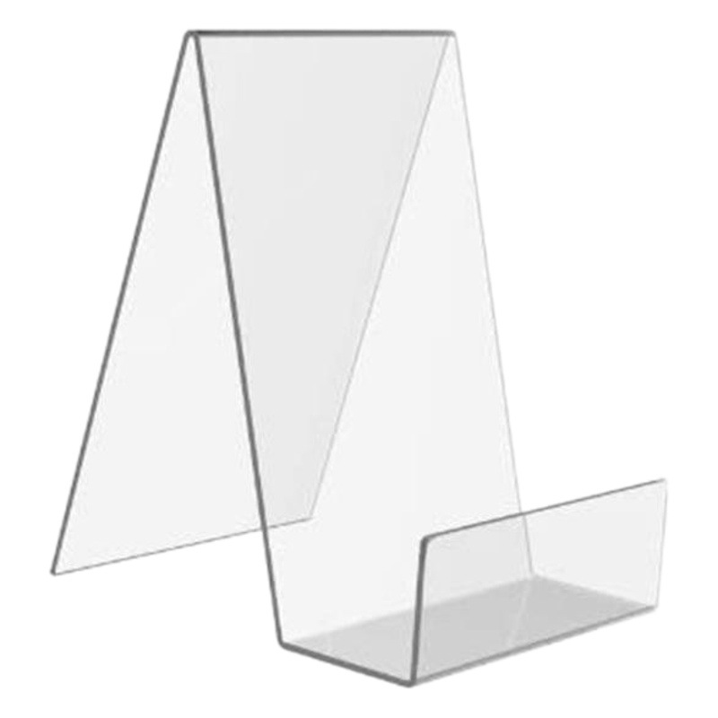 In stock acrylic display stand transparent book stand bookstore Book bracket commodity storage rack picture book album Stand
