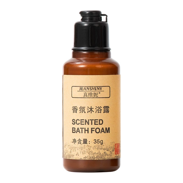Perfumed fragrant shower gel contains rose, 35 ml