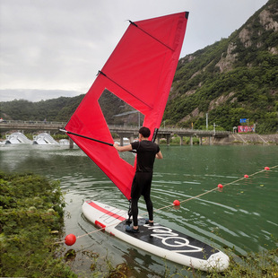 Windsurfboard, stand-up paddleboard, surfboard, sail paddleboard, folding canvas sail inflatable sail wings