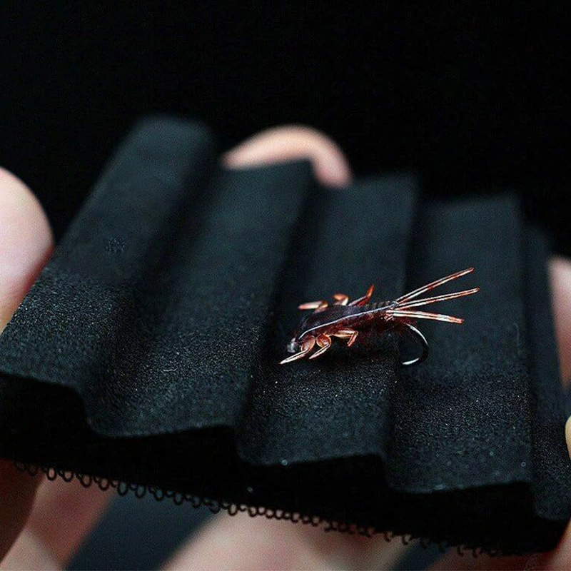 Рыболовный крючок eva, подвесная доска, нахлыстовая приманка, подвесная приманка из ЭВА, крючок для мушки, губчатая приманка, искусственная приманка для хранения на липучке