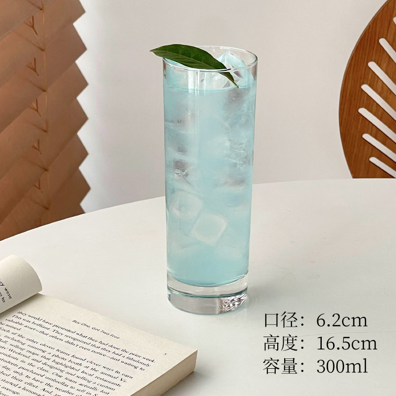 Taza de bar de Collins Taza de cristal recta Taza de té helado de Long Island Taza de mezcla Taza de Gin Tonic Taza de mojito Taza de cóctel