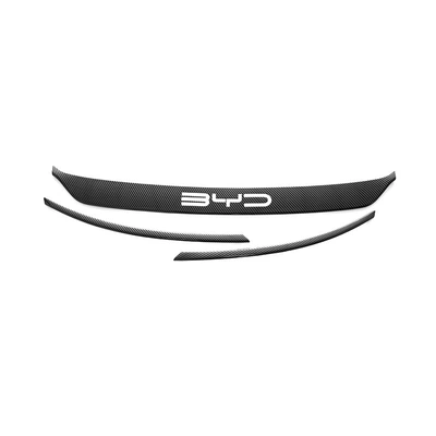 Other Automotive Interior Supplies | Suitable for Byd Atto3 Interior - for-meta-plusatto-3-not-applicable-to-new-cars-3-pieces-of-center-grille-trim-strips-byd-logo-abs-carbon-fiber-texture