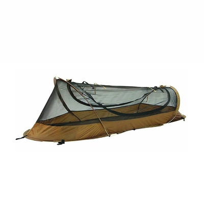 Cross-Border Camping Tent Equipment Portable No-Installation Mosquito Net Single-Person Tent Quick-Open Aluminum Pole Tent Sunshade (Avtomobil dam çadırları) - brown-single-internal-account-1