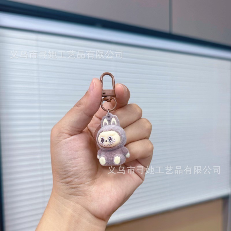 门扣拉布布挂饰钥匙扣摆件书包包包挂件学生少女卡通礼品|undefined