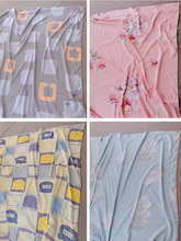 天丝棉绸夏凉被床单桑棉绸被子斜纹绵绸布料夏季夹被人造棉夏被薄