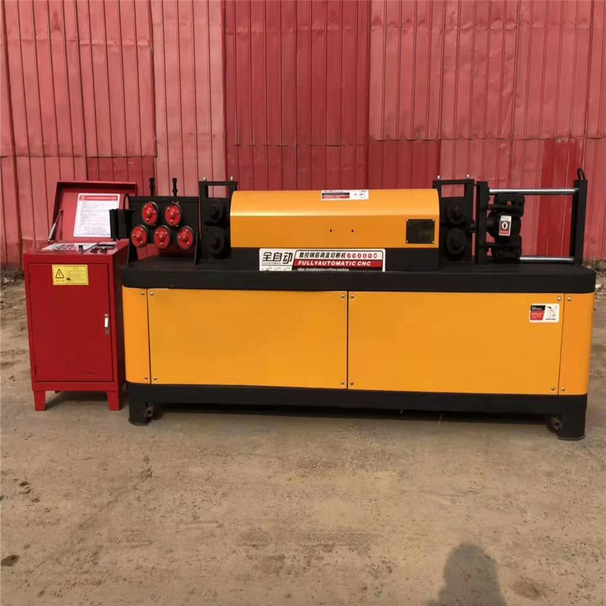 废旧钢筋调直机规格 钢筋调直除锈机  自动调直机工厂出售