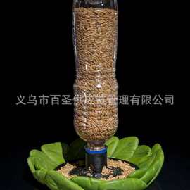跨境自然风绿叶谷物储存分装器 实用装饰型收纳容器158