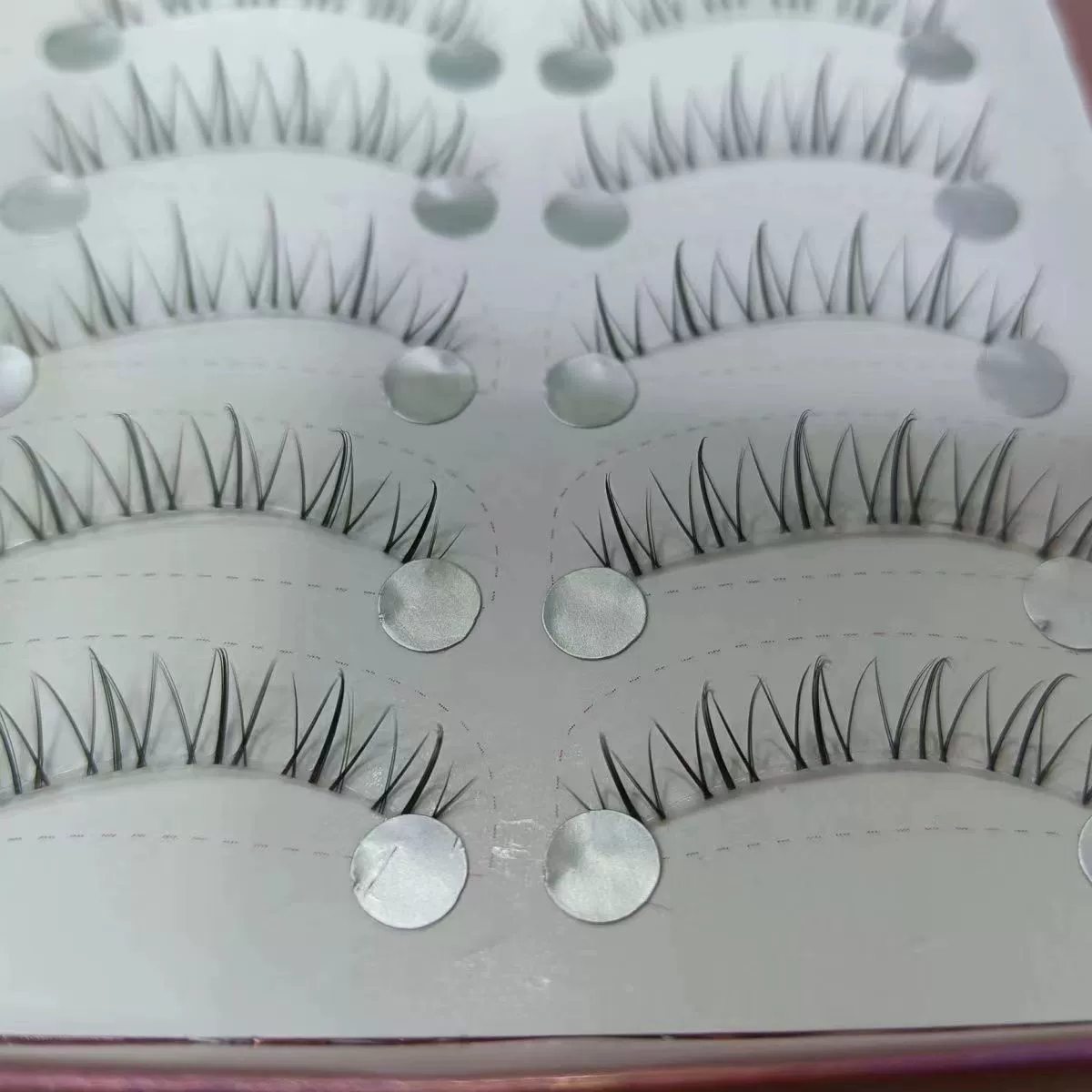 Fairy comics for eyelashes, transparent false eyelashes, 10 pair