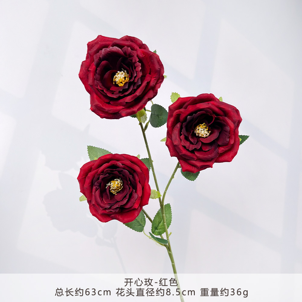 Mj-happy rose-red