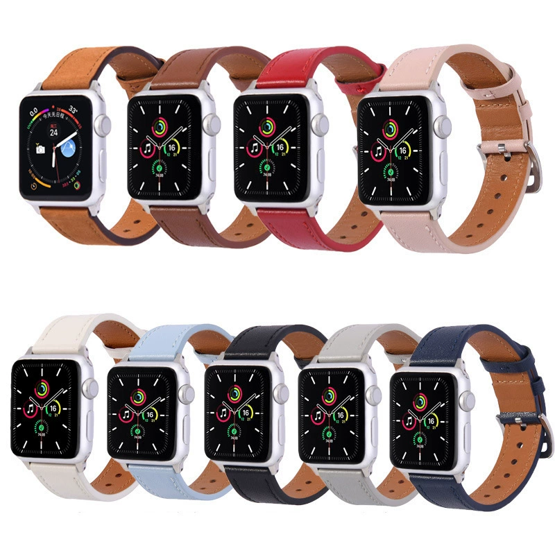 Apple, кожаный универсальный ремешок для часов, буйволовая кожа, натуральная кожа, оптом
