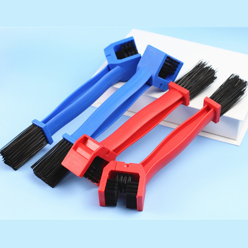 Motorcycle chain brush, mountain bike crankset cleaning brush, bicycle chain washer, chain brush