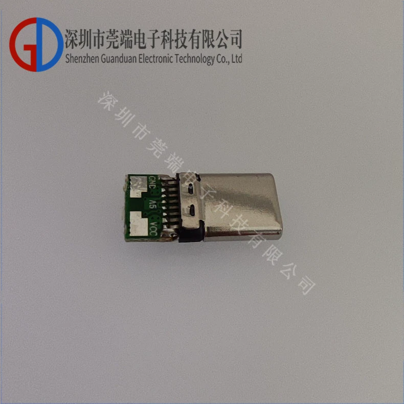 Заводская прямоя продажи Wanduan GD-223 TYPE C мужская головка заклепанная 16PIN зарядка телефона пробный образец