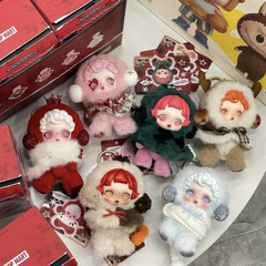 SKULLPANDA泡泡玛特POPMART冬日乐章系列SP毛绒公仔盲盒手办