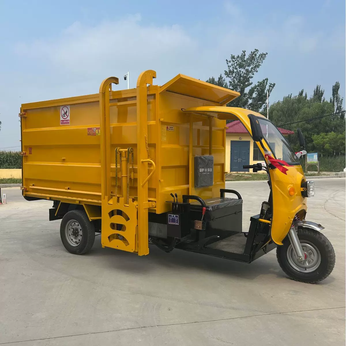 电动三轮垃圾车电动清运车