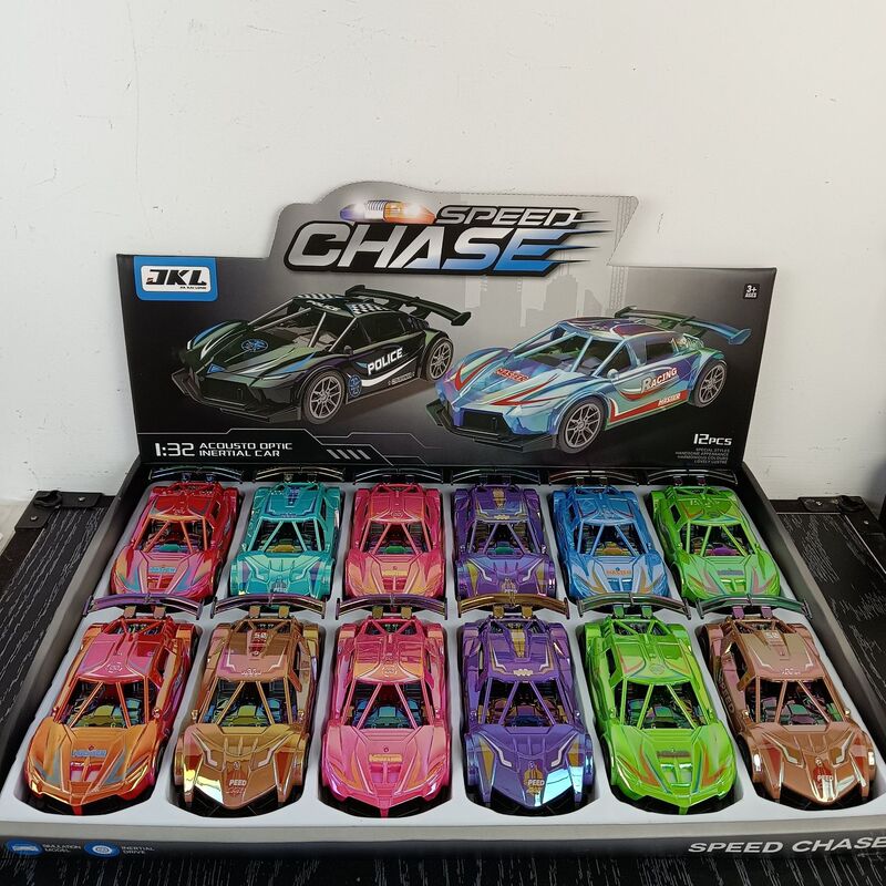 Inertial Simulation Colorful Racing Car Parent-Child Car Boy Children's Toy Park Night Market Stall Pull-Back Car Inertial Simulation Colorful Racing Car Parent-Child Car Boy Children's Toy Park Night Market Stall Pull-Back Car