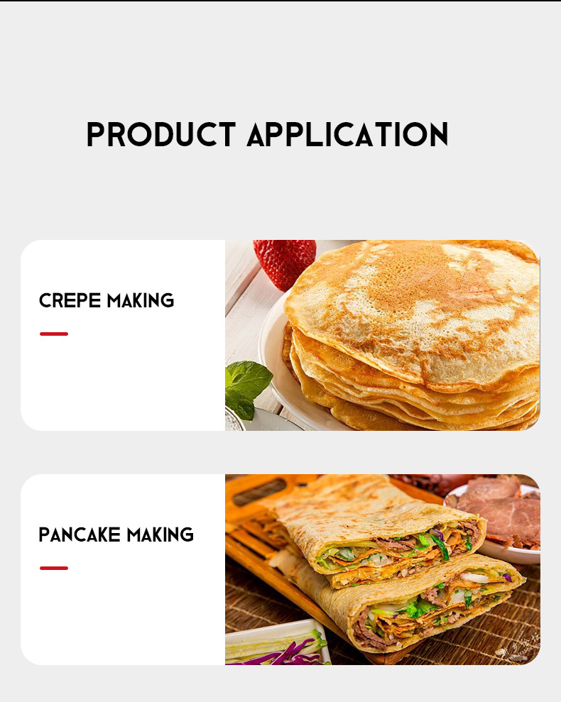 Grensoverschrijdende dunne multifunctionele loempia-, crêpe-, pannenkoeken-, frituur- en grillmachine_voghion.com