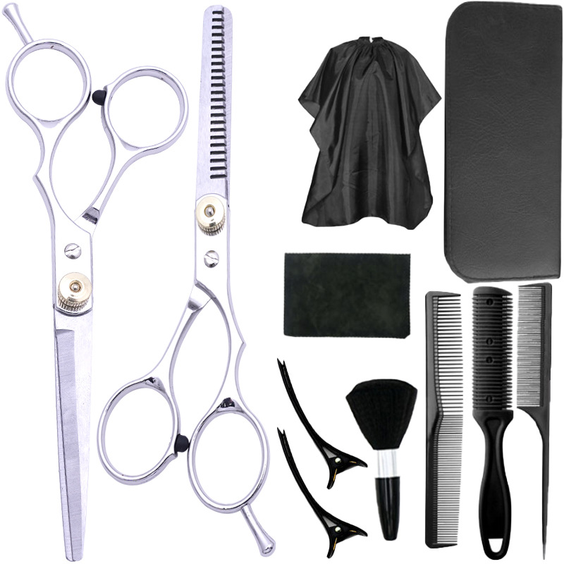 Tijeras de peluquero directo de fábrica tijeras de peluquero profesional estilista tijeras de peluquero tijeras de adelgazamiento tijeras de dientes tijeras de peluquero para el hogar