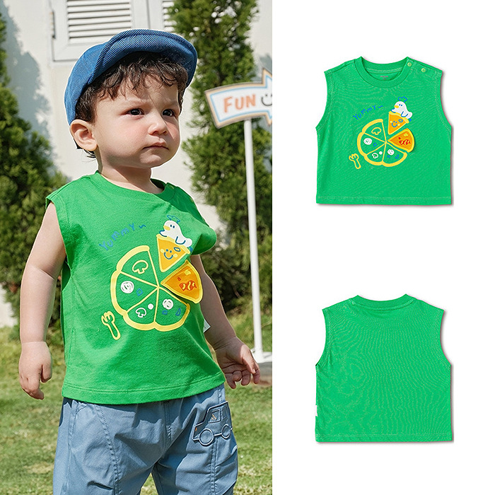 [balaOne] Barrabala ropa infantil chaleco sin mangas para bebés 2026 ropa de verano adorable