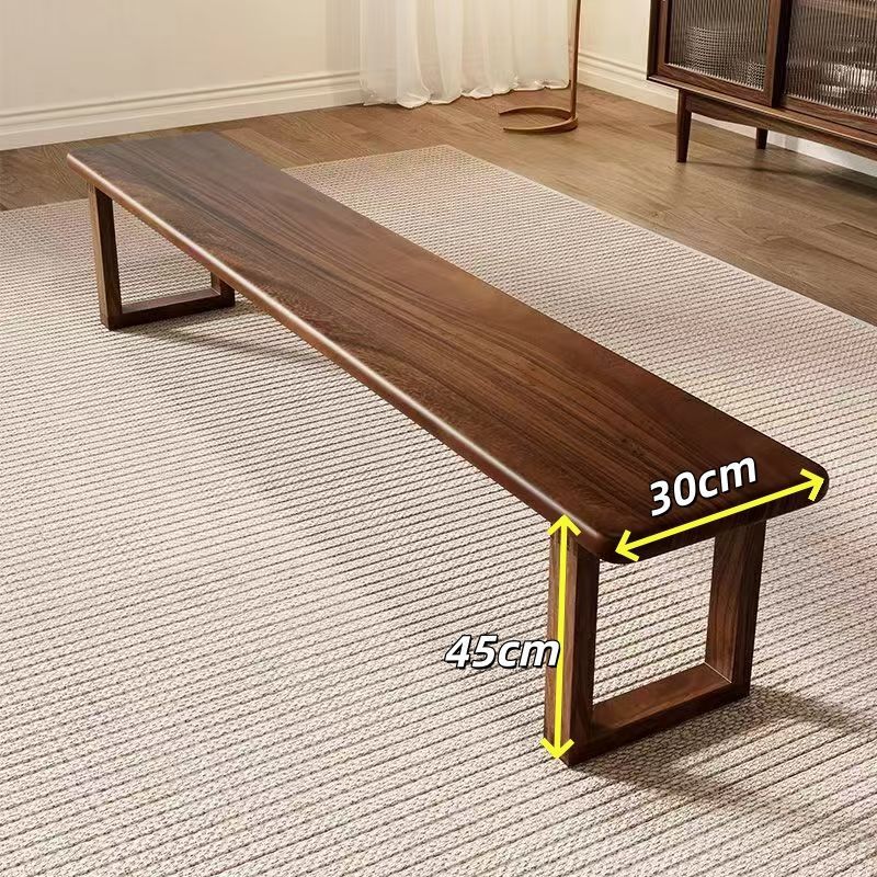 Bancos de madera sólida de alta calidad, taburetes de cambio de zapatos, taburetes de comedor caseros, taburetes de té, taburetes creativos simples
