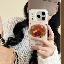 可爱爆炸头蓝裙凯蒂猫适用iPhone17苹果16ProMax/15/14手机壳新款