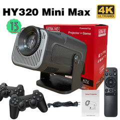クロスボーダー HY320mini max ゲーミングプロジェクター Android 13 Android 4K HD HY320mini プロジェクター