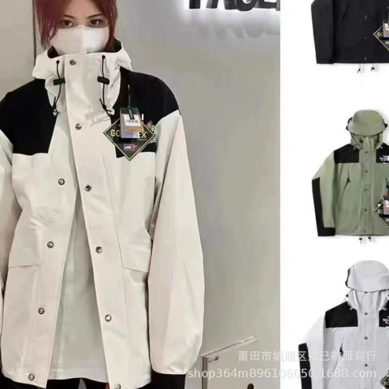 Высокая версия, американская версия куртки North Face 1990 TNF, теплая уличная водонепроницаемая мужская и женская куртка «три в одном» с короткими рукавами