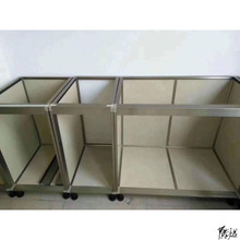 瓷磚櫥櫃鋁合金框架型材櫃體可收納灶台櫃台農村金瓷櫃門制做