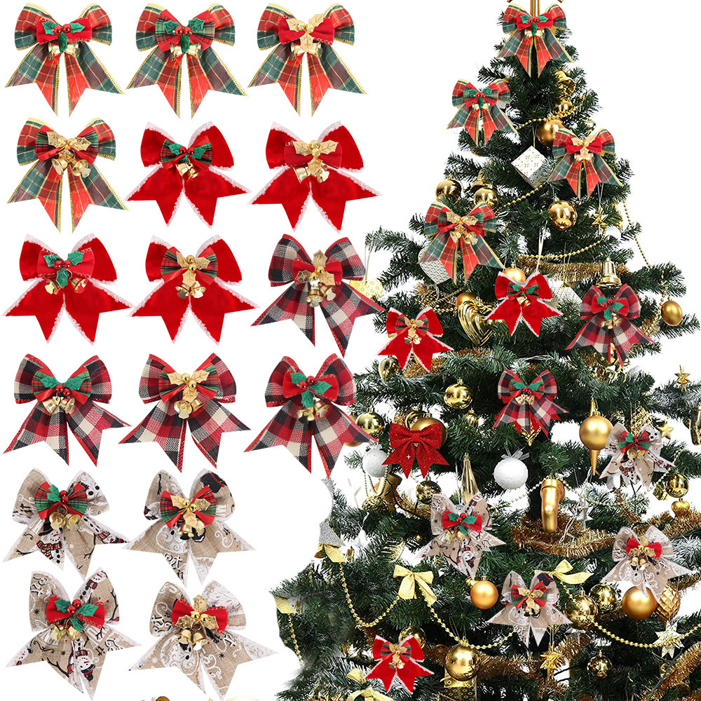 Decorations with bow
