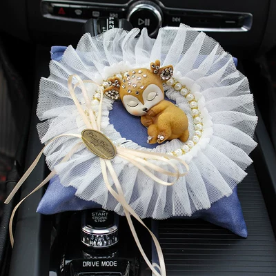 Yilupingan Car Bamboo Charcoal Bag Aktiv kömürlü qoxu uducular - sleeping-deer-charcoal-bag-blue