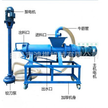 猪粪固液干湿分离机 牛粪鸡粪脱水机 鸡粪酒糟固液分离器 洛宁县