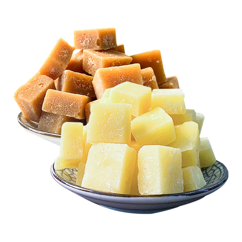 大块颗粒梨膏糖零食厂家现货批发地摊展会薄荷味润喉糖果食品小吃