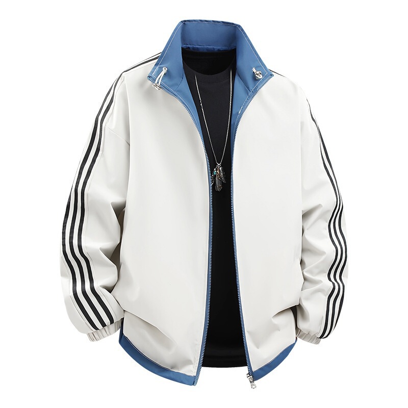 2025 Patented Couple Jacket Reversible Men's and Women's Spring & Fall Jacket Men's Jacket Casual Sports Windbreaker
