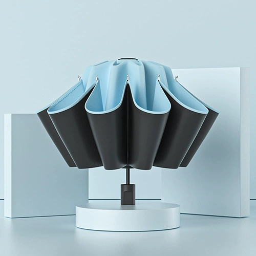 Men's automatic umbrella solar-powered, fully automatic, sun protection