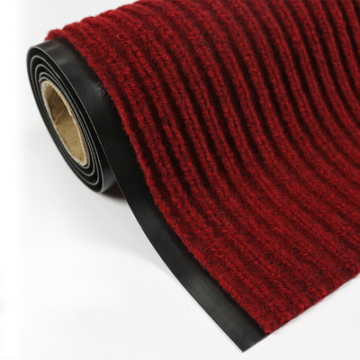 Dark red double stripes / 40*60cm