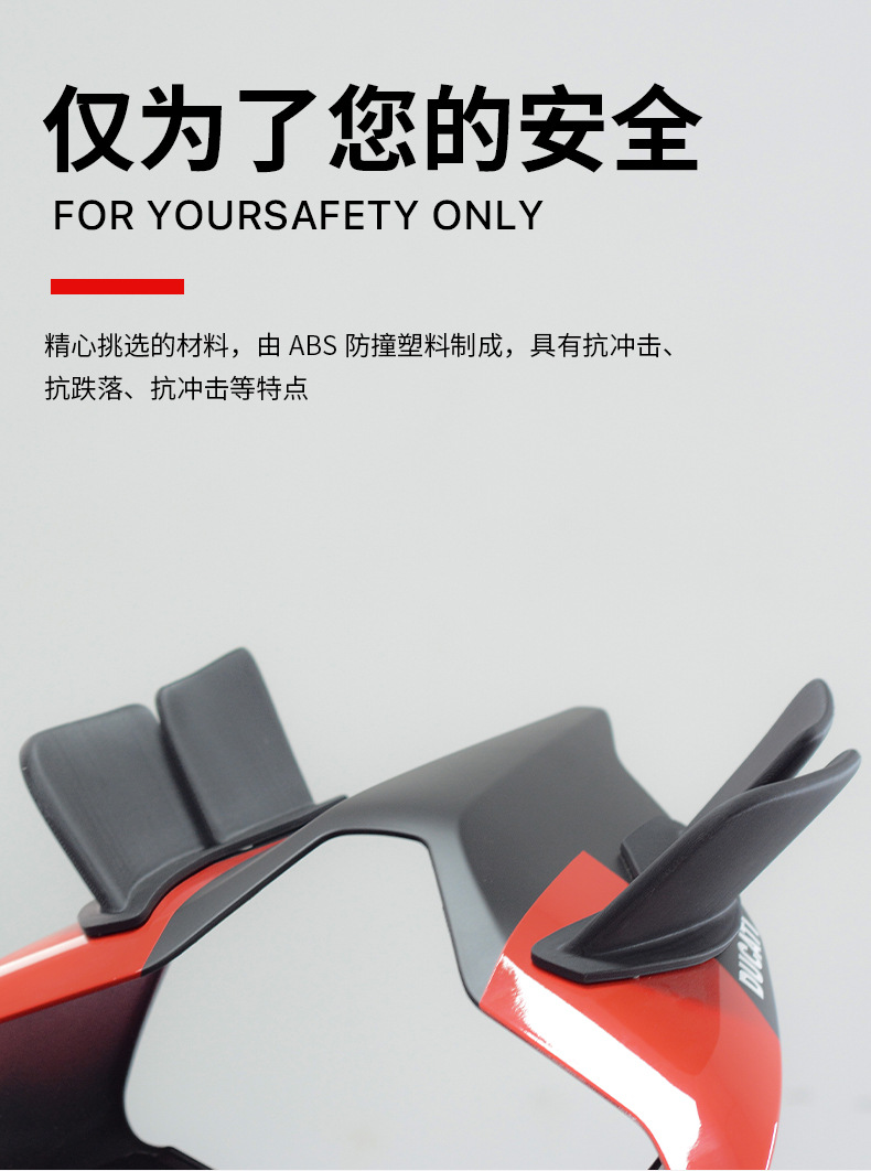 Suitable for Ducati Panigale Streetfighter Rear Wing V2 V4 V4S/R Modified Fixed Wing 2018-2024