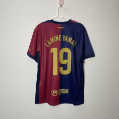 2425新型クラブユニフォームのホームバーSホーム19号アマルユニフォームのスペインサッカー服