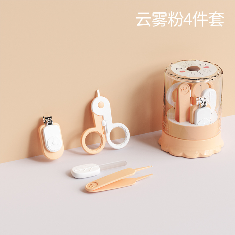 Лев-розовый (набор из 4 штук)