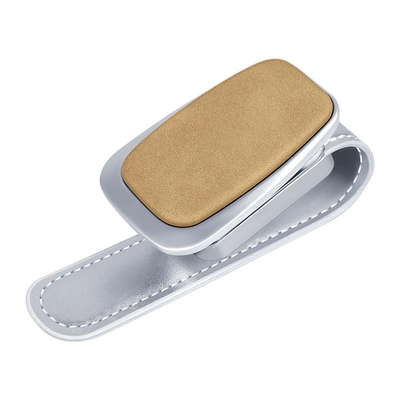 Car Glasses Clip/Bill Clip visor glasses clip car - beige