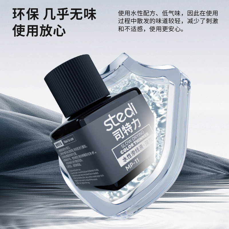 Stripe Gundam modelo negro gris líquido de permeación de línea acuosa modelo militar envejecido para hacer gancho de línea limpiador lápiz