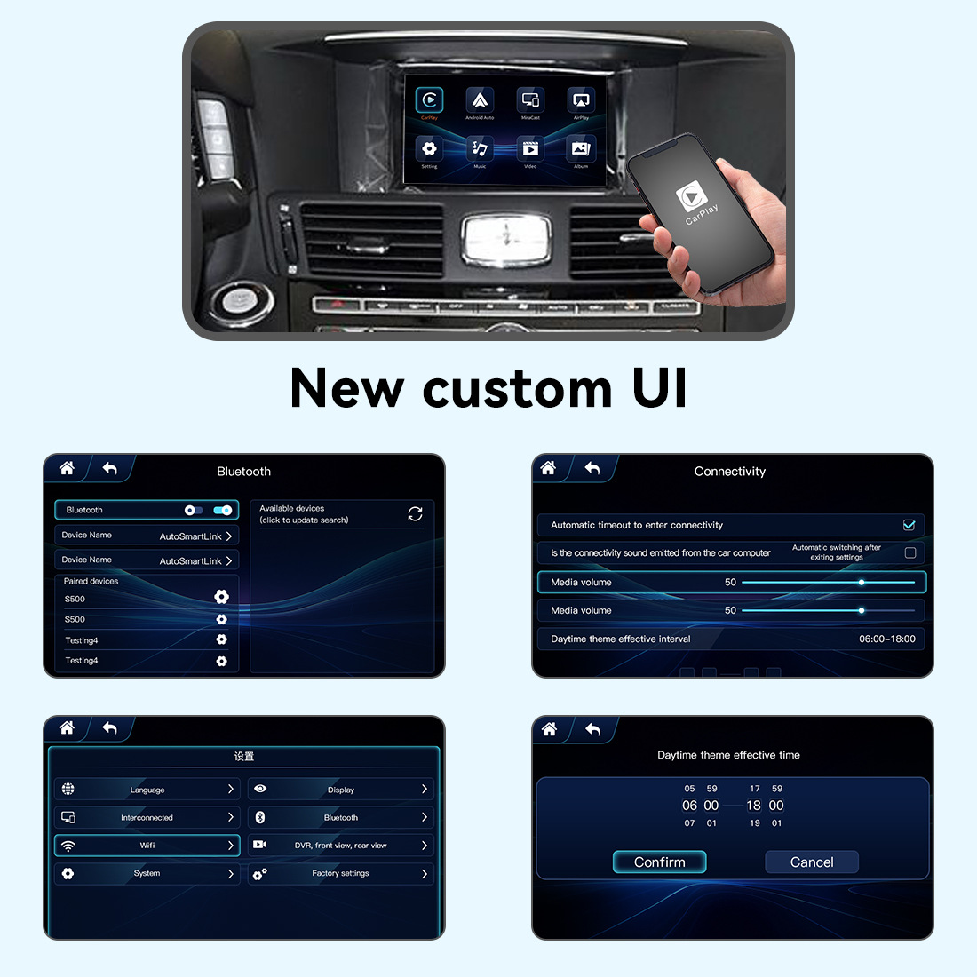 Infiniti Wireless Carplay Module 2017-2019 Infinit Qx70 Q70 Low Decoder
