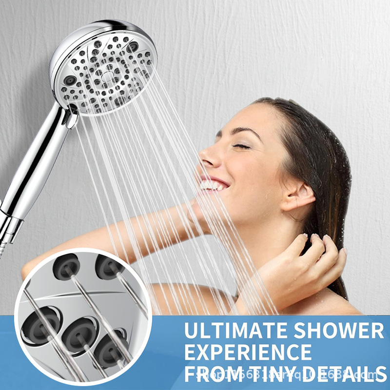 Amazon's Best-Selling Eight-Function Supercharged Handheld Shower Head with Drip Function Spray Massage Powerful Water Shower Head