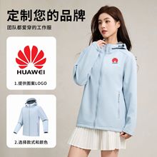 25冬季连帽软壳冲锋衣定制加绒保暖工作服团体服印字工装刺绣印字