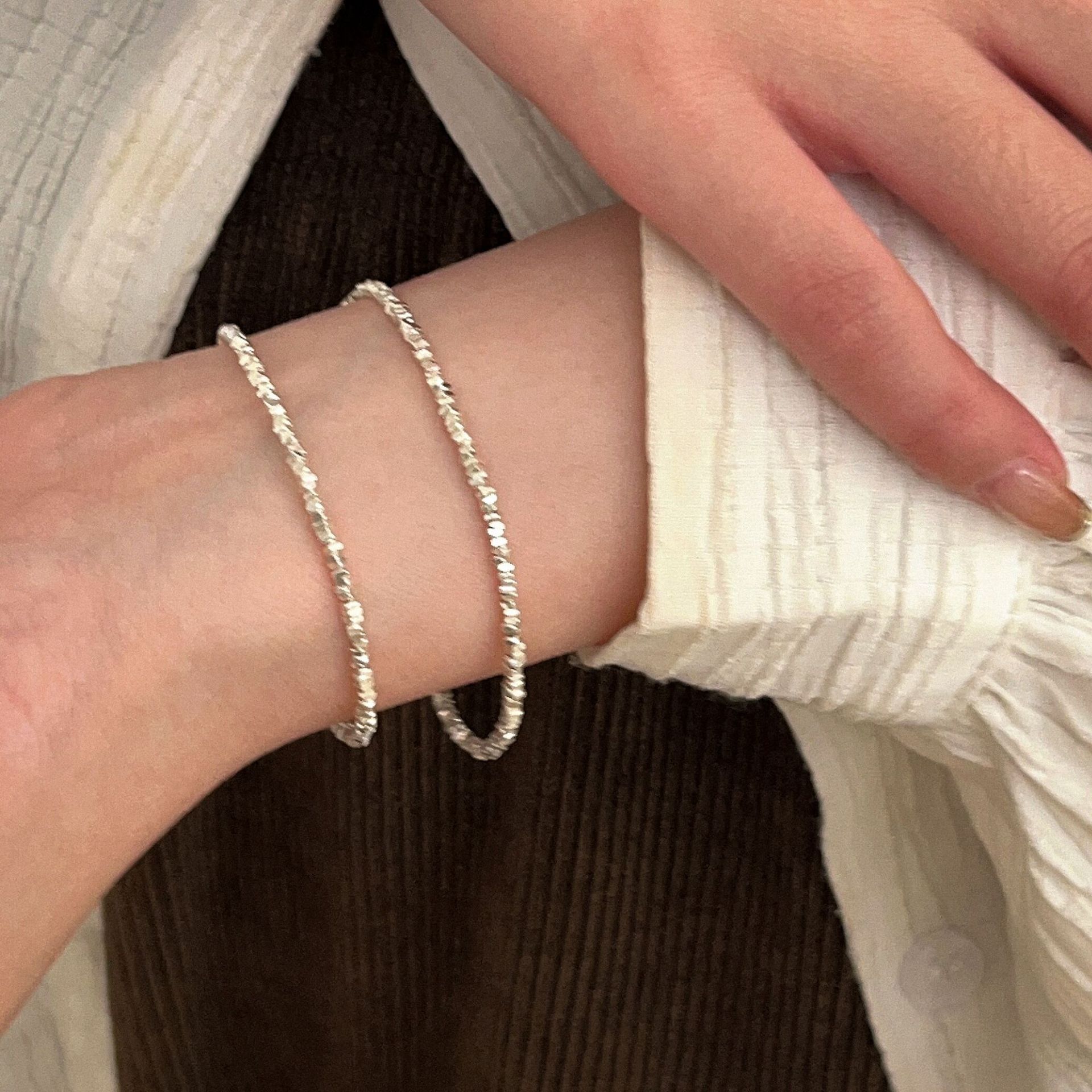 Daily Occasion 925 Sterling Silver Bracelets Fashion
